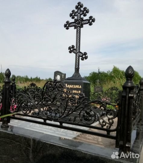 Мемориальные Кресты, рельефы,оградки из чугуна