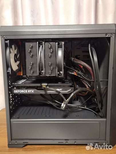 Новый Игровой пк Ryzen 7500f RTX 4070 32gb