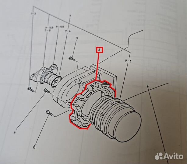 Звездочка хода Kobelco 2404N412 Sprocket Tumbler