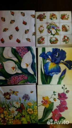 Салфетки для декупажа 90 видов