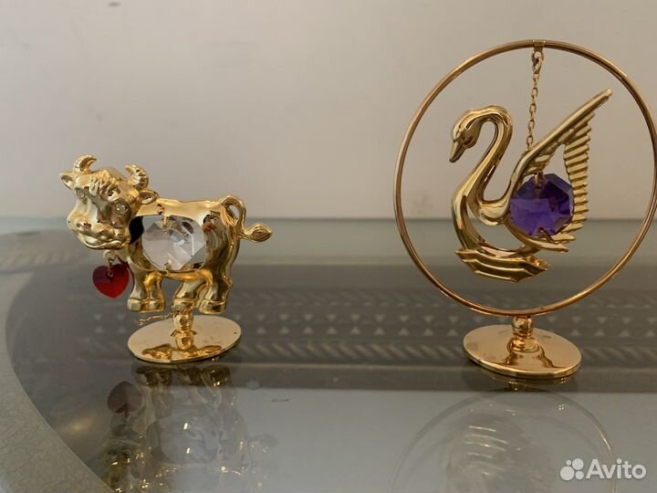 Фигурки с кристаллами Swarovski