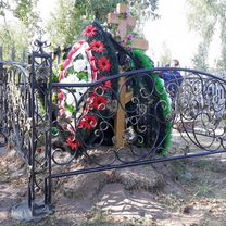 Ограда на могилу Кресты Столы Лавочки, Барыш