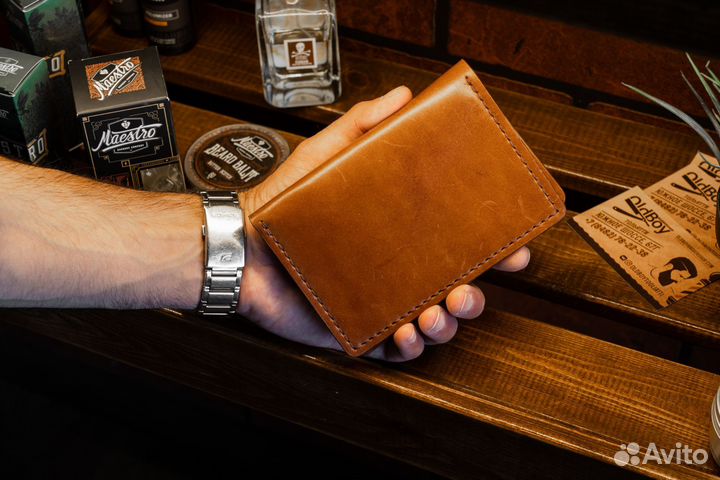 Обложка для автодокументов натуральная кожа