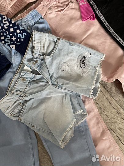 Вещи пакетом для девочки 134 140