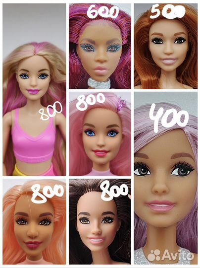 Barbie головы