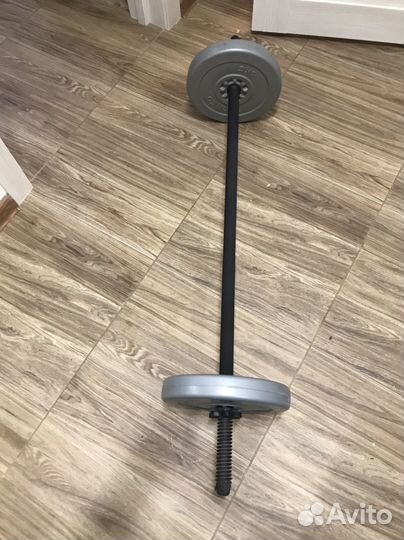 Штанга гриф блины бу