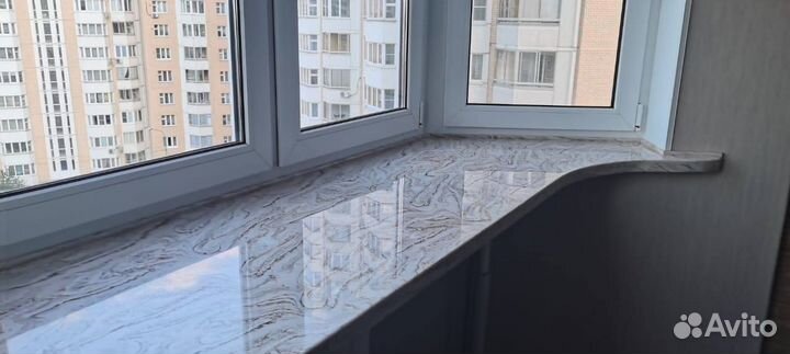 Подоконник из акрила