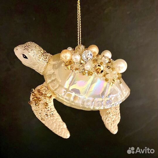 Елочные игрушки черепаха