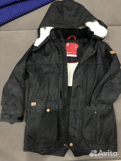 Парка для мальчика 128 Reima