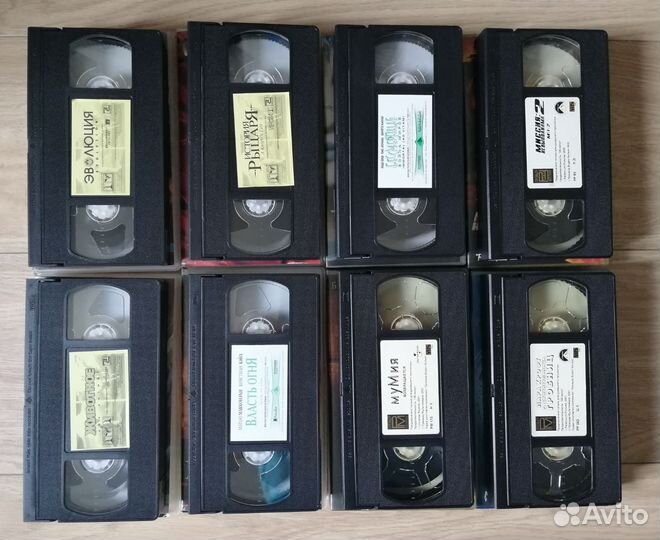 Видеокассеты с фильмами лицензионные