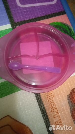 Тарелка детская секционная