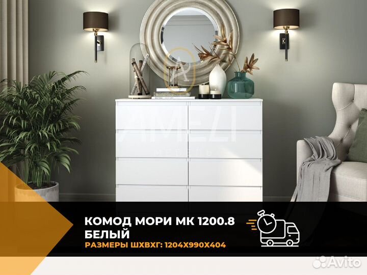 Тумба комод в стиле икеа, IKEA