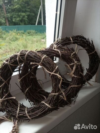 Венок березовый / венок из лозы