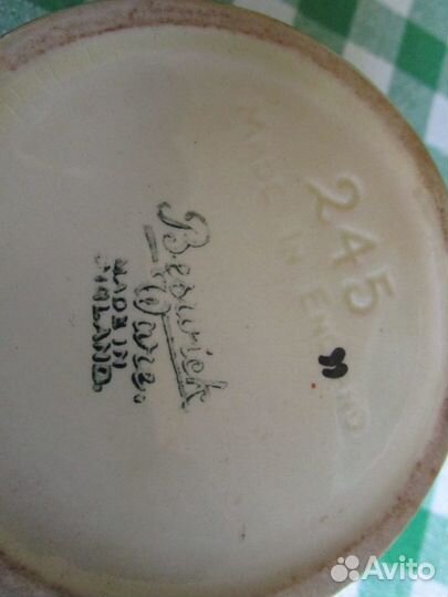 Антикварная фарфоровая сахарница - дом англия 60Е