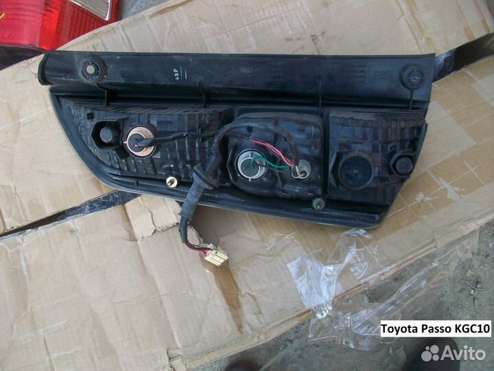 Фонари на Toyota Passo (Тойота Пассо) KGC10