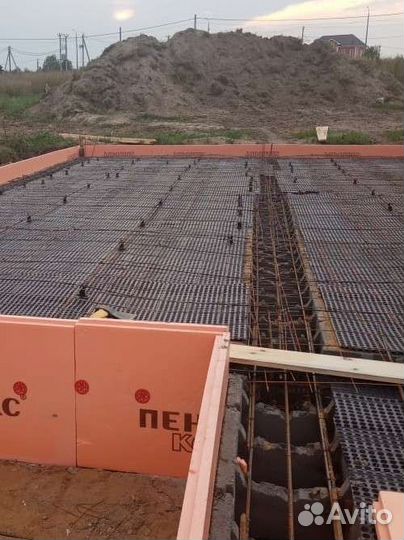 Бетонные блоки.Фундамент забора,дома,стеныОпалубка