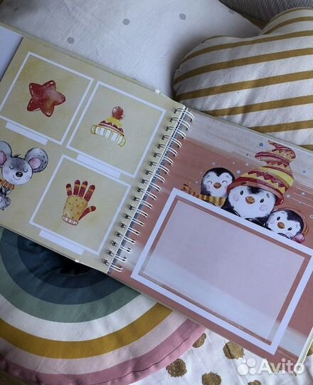 Фотоальбом детский Мы любим тебя новый с лисой