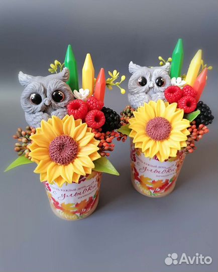 Букет из мыла