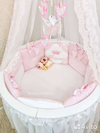 Бортики в кроватку