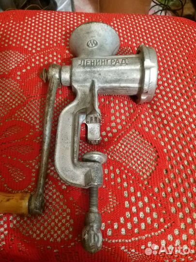 Мясорубка ручная СССР