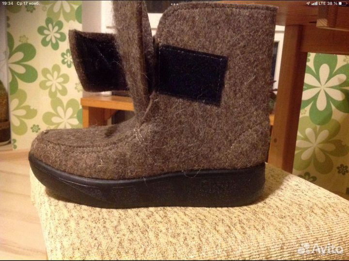 Валенки на липучках