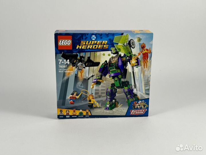 76097 lego DC Lex Luthor Mech Takedown