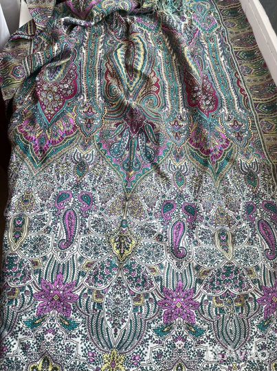 Павловопосадский платок шерсть