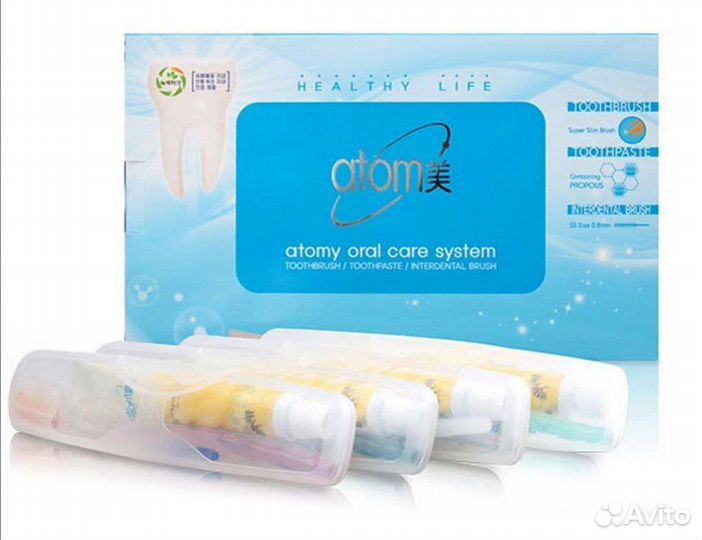 Дорожный набор гигиены для зубов Atomy