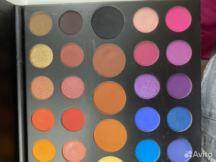 Палитра теней morphe x james charles