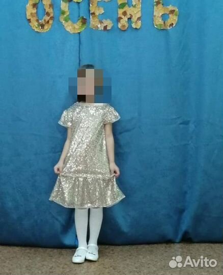 Платье для девочки 110 116