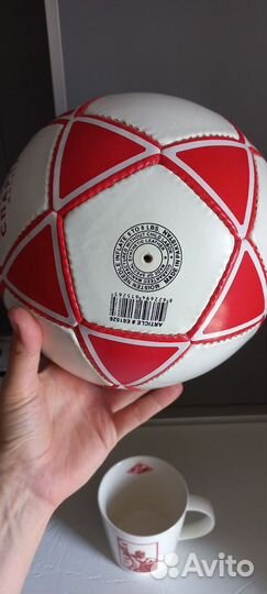 Футбольный мяч Спартак+кружка