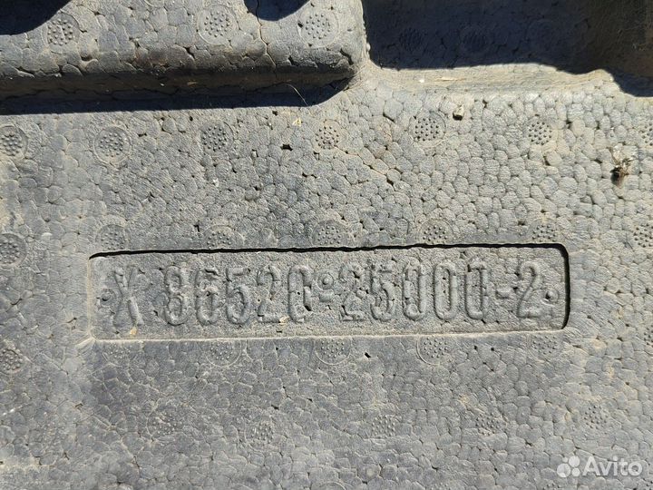 Наполнитель переднего бампера hyundai accent