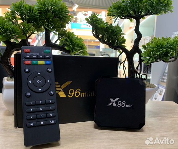 Смарт тв приставка X96 mini Android TV Box 2/16
