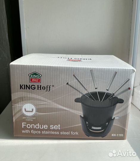Фондю чугунный набор