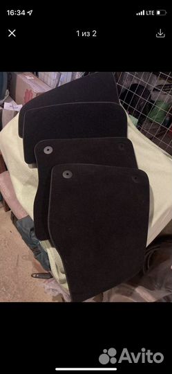 Оригинальные коврики на фольксваген тигуан