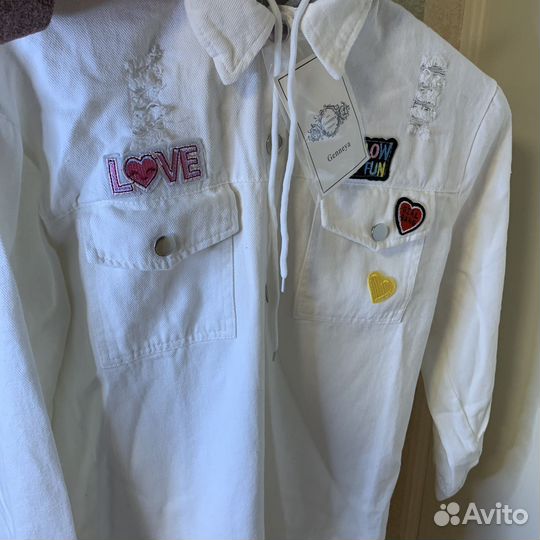 Джинсовая рубашка