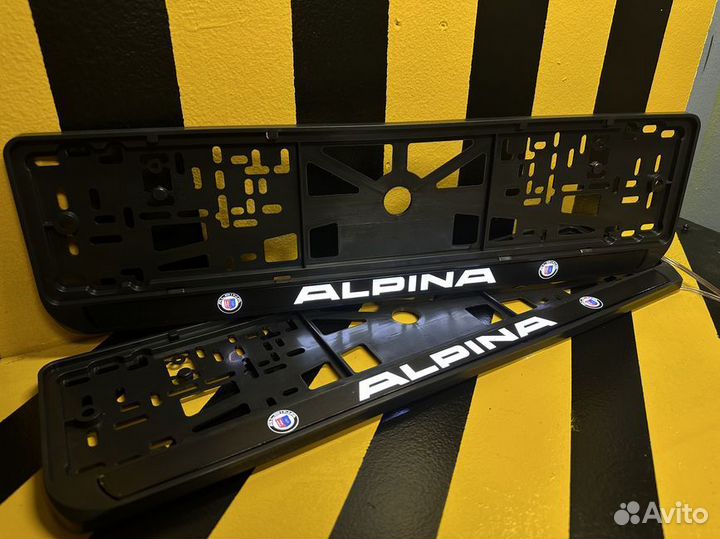 Номерные рамки с подсветкой ваш дизайн