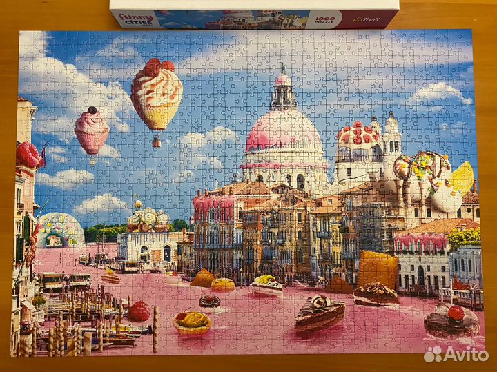 Пазл 1000 деталей Trefl Funny Cities Венеция