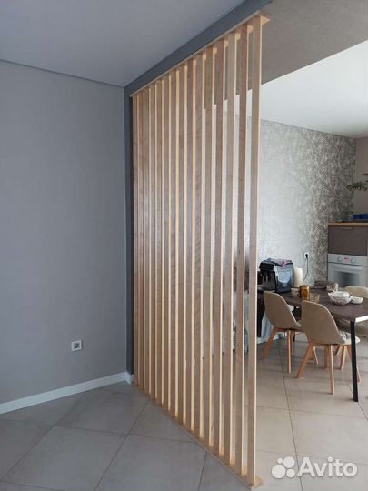 Реечные перегородки