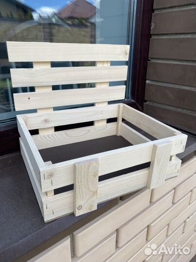 Деревянный бокс