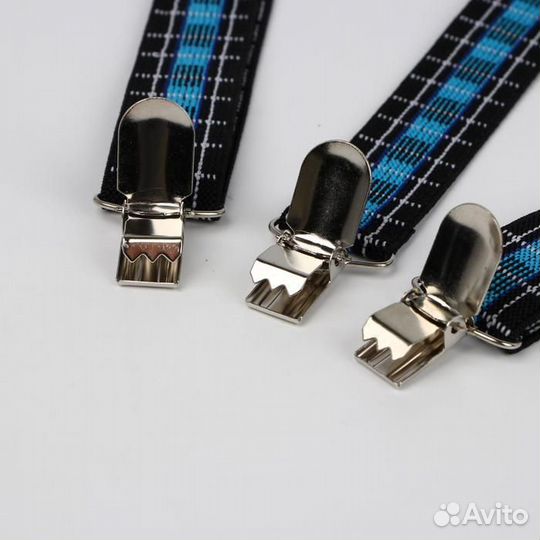 Подтяжки взрослые, ширина 2,5 см