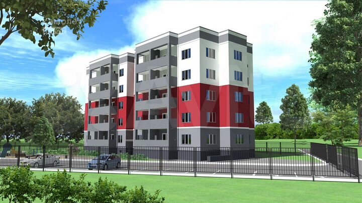 2-к. квартира, 75 м², 2/5 эт.