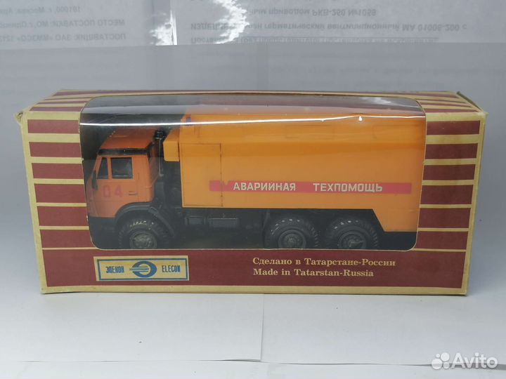 Камаз 4310, модель 1:43, техпомощь