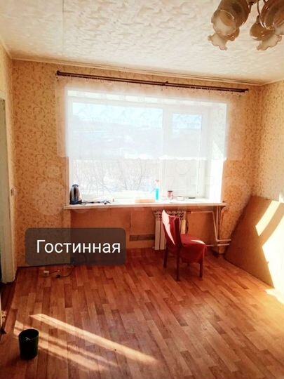 3-к. квартира, 37 м², 2/2 эт.