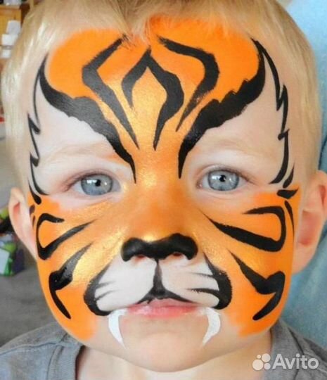 Аквагример, аквагрим, блеск-тату