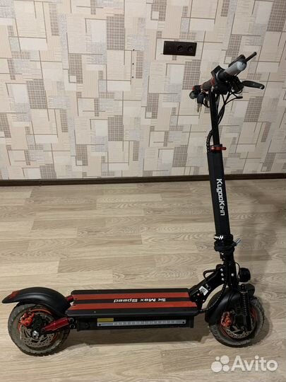 Электросамокат kugoo max speed с гидроизоляцией