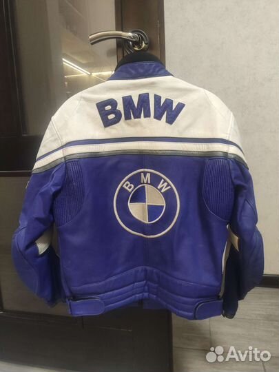 Мотокуртка кожаная размер 44-46