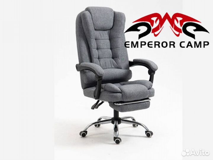 Компьютерное игровое геймерское кресло ткань м888