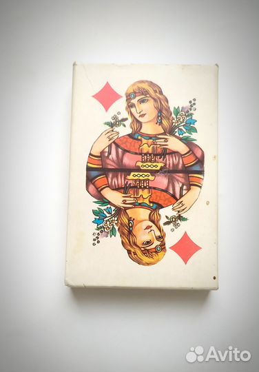 Игральные карты сувенирные лкцп 1991г