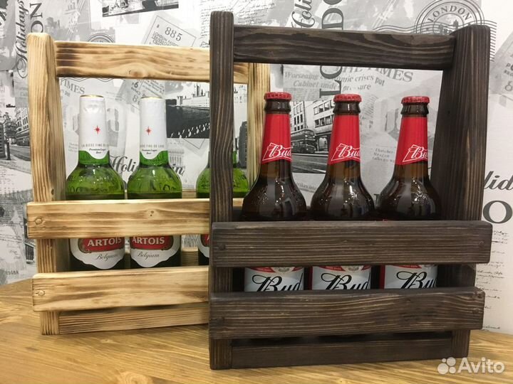 Ящик с пивом и закуской, подарок мужчине